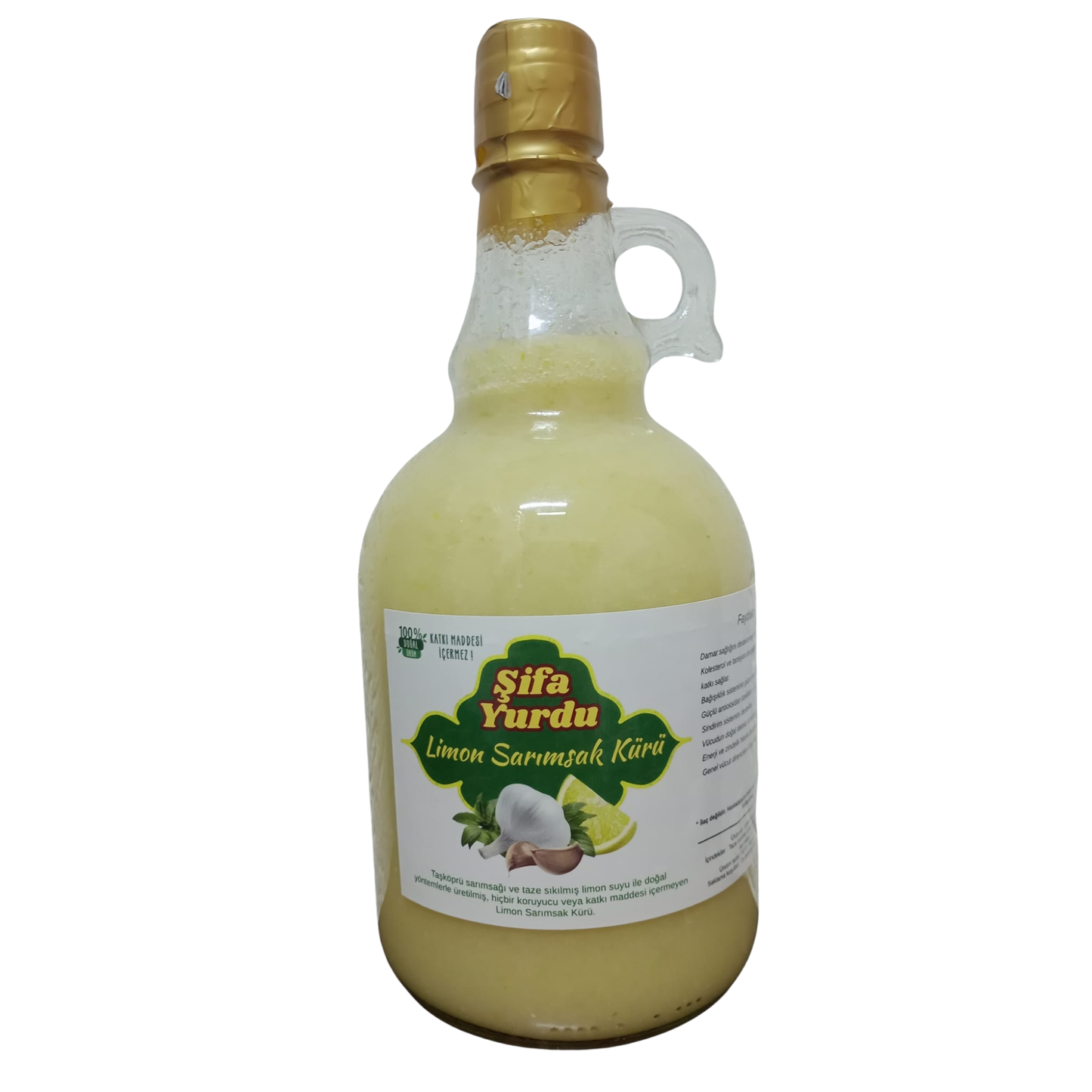 Şifa Yurdu Limon Sarımsak Kürü