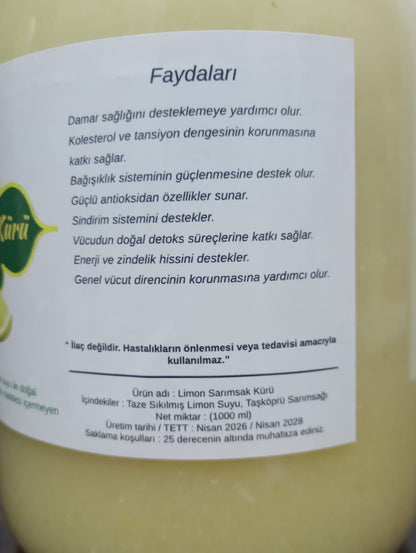 Şifa Yurdu Limon Sarımsak Kürü